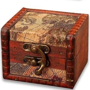 NEW Wooden Jewelry Box, Classical Wood Jewlery Box Jewelery Storage Box Case